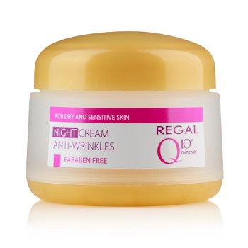 Night Face Cream Anti Wrinkles Regal Q10